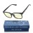 Sleep ZM Blue Light Blocking Glasses for Women + Men - Better Sleep + Anti Eye Strain Protection - Computer Screens & Gaming - Black Wayfarer - DaytimeMax Yellow Lens