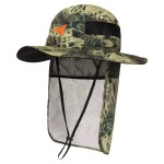 KastKing UPF 50 Boonie Hat Fishing Hat with Removable Neck Flap Sun Hats,Multi-Purpose