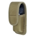 TAFTACFR Molded OC/Mace Spray Pouch, Top Flap Pepper Spray Holster OC/Mace Pepper Spray Black Pouch Hidden Snap(Small for MK3 and Large for MK4)