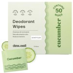 Dew Well Refreshing Deodorant Wipes, Refresh Body Deodorant Wipes, A Fresh Start When Youre On the Go, Aluminum, Paraben, and Sulfate Free, Variety Pack (Tea Tree, Eucalyptus, Jasmine)