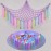 FIOBEE Stuffed Animals Net or Hammock with LED Light, Toy Hammock Hanging Stuffed Animals Storage Organizer Holder Room Dcor for Nursery Kids Bedroom