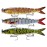 Fishing Lures Multi Jointed Fish Fishing Kits, Slow Sinking Lifelike Swimbaits Crankbaits Hard Baits Lure Set, Fishing Gear for Bass Trout Pike Walleye, Freshwater Saltwater Predator Bait