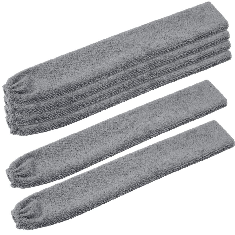 6pcs Dusters Replacement Cloth Retractable Gap Dust Cleaner Cloths, Reusable Microfiber Cloth Cover Washable, Under Furniture Duster Refill for Home Kitchen Household Wall Couch Cleaning Supplies