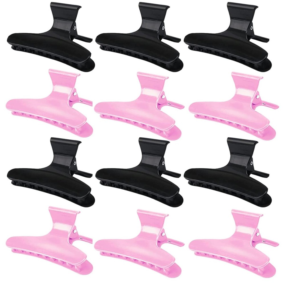 Ondder Hair Clips - Butterfly Hair Clamps, Claw Clips for Styling, Cutting, Coloring, Pro Salon Accessories for Women and Girls