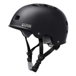 OutdoorMaster Skateboard Cycling Helmet - Two Removable Liners Ventilation Multi-Sport Scooter Roller Skate Inline Skating for Kids, Youth & Adults - XS - Black
