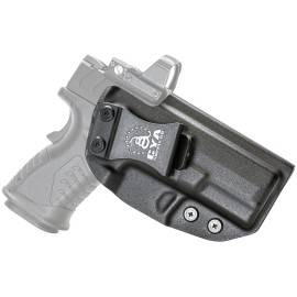 CYA Supply Co.- Black Optics Ready IWB Holsters - Fits Springfield XD-M Elite 3.8 9mm - Veteran Owned - Made in USA