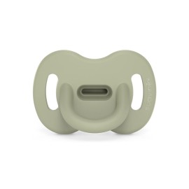 Color Essence SX PRO Silicone Baby Pacifier 1Pk, Made with 100% Soft Silicone, Baby Essentials Perfect for Breastfeeding Babies, Designed in Spain, 6-18 Mths, Jungle Green