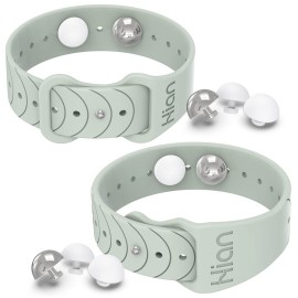 Hion Motion Sickness Bracelets Sea Sickness Wristbands for Motion Sickness/Morning Sickness/Pregnancy Nausea Anti Nausea Wristband Acupressure Nausea Bands Motion Sickness Bands1Pair Beryl