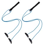 Shoulder Pulley Over The Door Physical Therapy System, Exercise Pulley, Alleviate Shoulder Pain and Facilitate Recovery from Surgery (2PCS-Blue), FSA or HSA Eligible