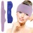 NEWGO Headache Ice Pack Head Wrap for Migraines, Cold Pack Head Ice Therapy Wrap for Headache Relief, Tension, Sinus Pain, Chemo, Head Injuries (Purple) 29.5 x 4.3