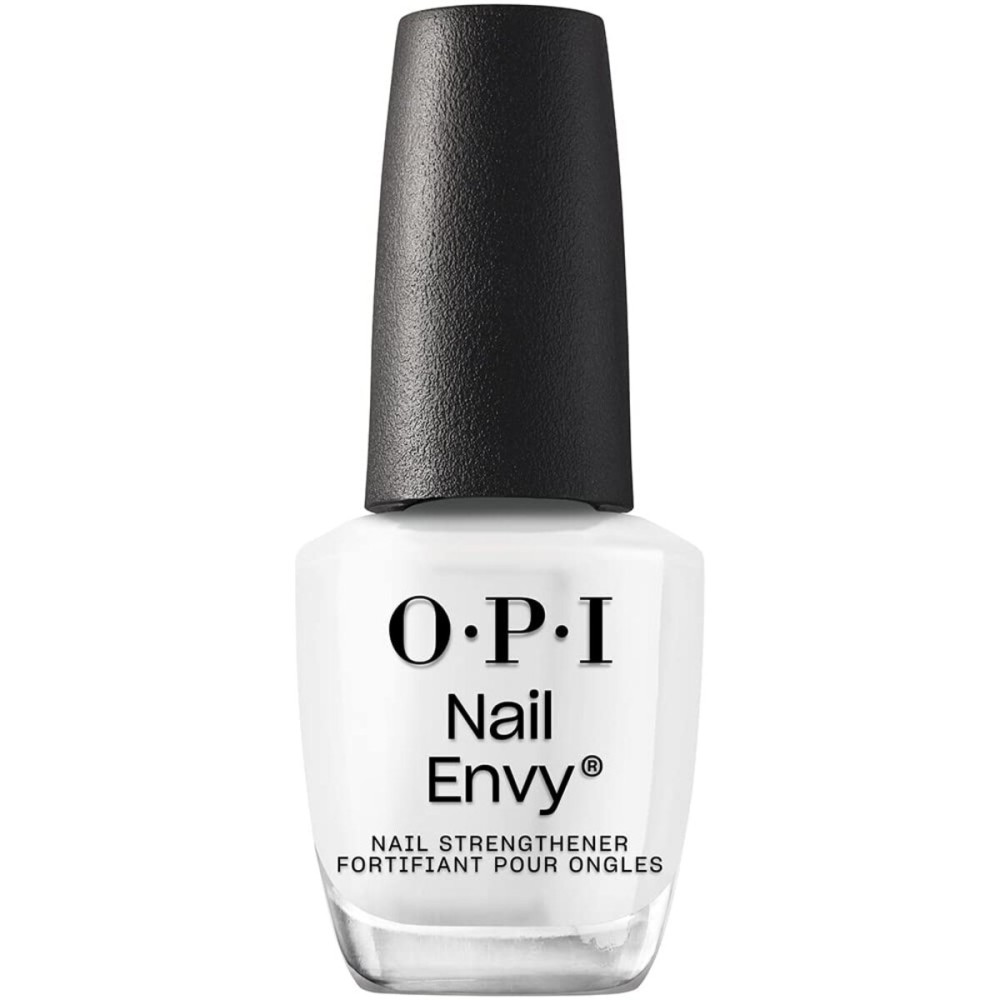 OPI Nail Envy Strengthener Alpine Snow | Opaque Soft White Crme Strengthening Nail Polish Treatment | For Weak & Thin Nails