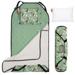 Tot Cot Kids Nap Mat - Toddler Preschool Daycare Bedding Cover with Blanket and Pillow - Ages 2 Yrs to 5 Yrs