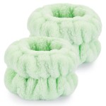 2 Pcs Wrist Bands for Washing Face-Dorbetar, Microfiber Wrist Towels for Washing Face, Spa Wristbands for Washing Face, Face Wash Wristbands, Arm Bands for Washing Face for Woman and Children