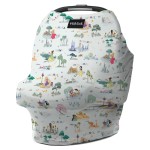 Milk Snob Original Disney Enchanted Kingdoms 5-in-1 Cover, Added Privacy for Breastfeeding, Baby Car Seat, Carrier, Stroller, High Chair, Shopping Cart, Lounger Canopy, Newborn Essentials, Nursing Top
