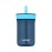 Contigo Kids Leighton Straw Tumbler with Spill-Proof Leak-Proof Lid 14oz Blueberry/Blue Raspberry