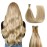 Sunya I Tip Hair Extensions Human Hair 20 Inch Ash Blonde Highlighted Bleach Blonde I Tip Human Hair Extensions P18/613 50g/50S