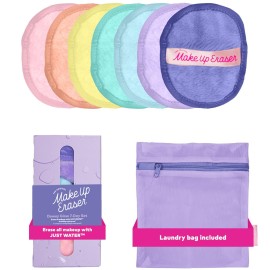 The Original Makeup Eraser 7-Day Set, Erase All Makeup with Just Water, Including Waterproof Mascara, Eyeliner, Foundation, Lipstick, Sunscreen, and More! Dewy Glow, 7ct.