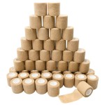 48pcs Self Adhesive Bandage Wraps, 2in 5 Yards, Skin Color