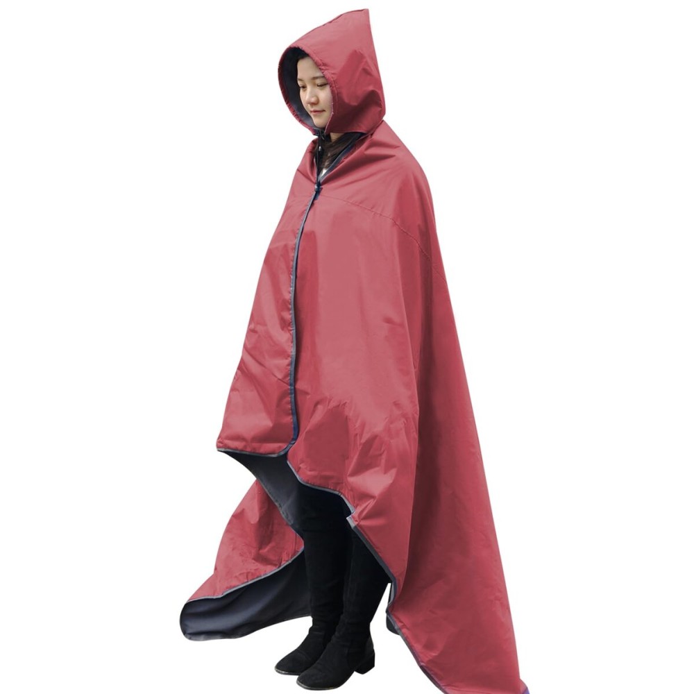 DUKUSEEK Camping Blankets for Cold Weather, Waterproof Blankets for Adult, Large (79x56), Portable, Wearable, Warm for Outdoor Camping, Picnic, Stadium, Sports, Beach, Concerts, Car, Dogs, Travel