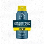 Oars + Alps Sunscreen Spray for Face & Body Spray Sunscreen Infused with Vitamin C & Antioxidants, No White Residue, Water & Sweat Resistant, All Skin Types, Lightweight, Hydrating, SPF 50, 1.87 Oz