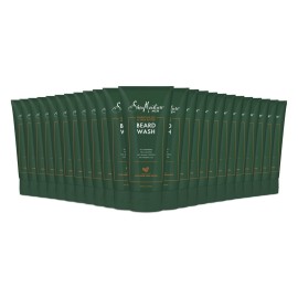 SheaMoisture Beard Wash for a Full Beard Maracuja Oil & Shea Butter to Deep Clean and Refresh Beards 6 oz (Pack of 24)