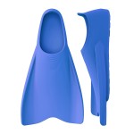 W WSTOO Streamlined Training Short Swimming Flippers in Silicone for Kids Adults Men and Women for Swimming Snorkeling and Diving