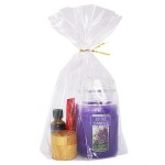 Wowfit 50 CT 12x16 inches Large Clear Bottom Gusset Cellophane Gift Bags with 6 Gold Twist Ties, Cello Packaging for Baby Showers, and Wedding Gift Wrapping