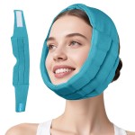 Comfcube Wisdom Teeth Ice Pack Head Wrap, 2 Hours Long Lasting Cold Therapy Flexible Snug Fit Jaw Ice Pack for Face Oral Surgery, TMJ, Teeth Removed Pain, Cosmetic Injection