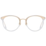 SOJOS Retro Round TR90 Blue Light Reading Glasses Womens Mens Readers Computer Glasses Eyewear Frame SJ9001, Clear Frame 3.00 x