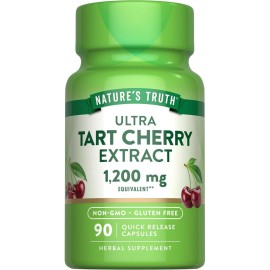 Nature\'s Truth Ultra Tart Cherry Extract 1200 mg, 90 Count (Pack of 2)