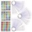 Nail Swatch Sticks with Ring for Nail Color Display Nail Art Supplies Nail Practice Samples (150pcs, transparent)