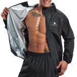 HOTSUIT Sauna Suit for Men Workout Boxing Sweat Jacket Weight Loss Exercise Sauna Top