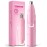ZORAMI Rechargeable Ear and Nose Hair Trimmer - 2025 Professional Painless Eyebrow & Facial Hair Trimmer for Men Women, Powerful Motor and Dual-Edge Blades for Smoother Cutting Pink