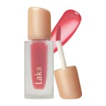 Laka Fruity Glam Tint, 4.5g/0.15oz, Glowing Lip Stain with Wide Color Spectrum, Hydrating & Lightweight Texture, Long-Lasting Bold Stain, Non-Sticky, Vegan, K-Beauty (109 Fresh)