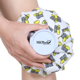 NeoTech Care Ice Bag, Screw Top Fillable, Reusable (100% Juice No Seeds Design, 8 inch)