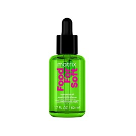 MATRIX Food For Soft Hair Serum Oil For Dry, Brittle and All Hair Types - Softens, Smooths and Adds Shine With Heat Protection, Repairing Leave In With Avocado Oil, 1.7 Fl Oz