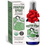 Legendairy Milk Pumping Spray 4 oz., Helps Sore Nipples & Clogged Ducts, Organic Lubricant for Breast Shields and Flanges, Vegan Breast Pump Spray, Natural & Lanolin-Free, Made in USA