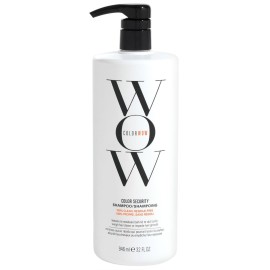 COLOR WOW Color Security Shampoo, 32 fl oz - Sulfate Free & Residue-Free Formula, Healthy Looking Hair & Scalp, Paraben Free Salon Quality