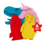 Healthy Packers Slim Reusable Ice Packs for Lunch Boxes Kids and Adults|LongLasting Thin Freezer Packs for Coolers, Bento Boxes,Lunch Bags, Travel, School Meals, and MealPrep (4-Pack | Multipack)