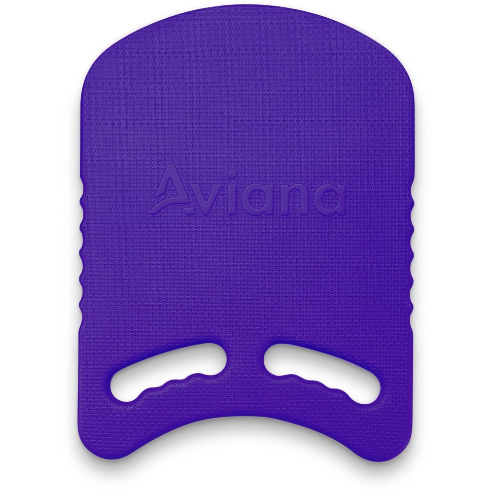Junior Kickboard Buoy for Youth Children & Toddlers Swimming Aid & Exercise Training Board for Kids to Learn to Swim with Kick Boards in Pool BPA Free (Purple)