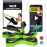 Stretching Strap with Loops - Non Elastic Stretch Band for Physical Therapy, Yoga Strap for Stretching Equipment, Stretch Bands for Exercise and Flexibility - Fascia, Hamstring & Leg Stretcher Belt