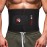 Viyafit Waist Trimmer Belt, Premium Waist Trainer for Women & Men Weight Loss Red