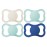 MAM Air Matte Pacifiers, for Sensitive Skin, 6+ Months, Best Pacifier for Breastfed Babies, Baby Boy Pacifiers, 6-16, 4 Count