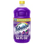 Fabuloso Multi-Purpose Cleaner & Floor Cleaner, 2X Concentrated, Lavender Scent, 56 fluid ounces