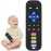 Chuya Baby Teether Toy Chew Toys for Babies 3-24 Months TV Remote Control Shape Teething Relief for Infants (Black)