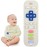 Chuya Silicone Baby Teether Toy TV Remote Control Shape Chew Toy for Babies 3+ Months, Teething Relief Baby Toys for Infants (White)