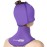 ComfiTECH Cold Cap and Neck Ice Pack Wrap Gel Combo, Care Package for Head and Cervical, Purple
