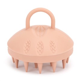 BTYMS Silicone Scalp Massager Hair Scrubber Shampoo Brush Exfoliating Hair Wash Cleansing Dandruff Brush for Shower