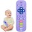 Chuya Silicone Baby Teething Toy Remote Control Shape Chew Toy for Babies 3-6 Months 3-24 Months, Teether Relief Baby Toys for Infants TV BPA Free(Purple)