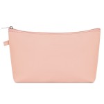 WANDF Cosmetic Bag for Women Makeup bag Organizer Mini Makeup Pouch for Purse Water Resistant Girls Gift(M-Dark Pink)
